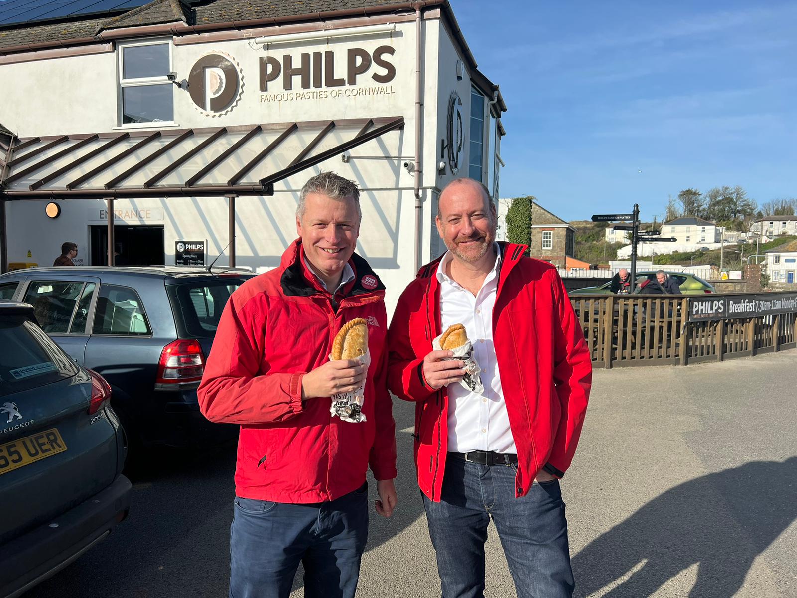 Luke Pollard visits Camborne, Redruth & Hayle Camborne, Redruth