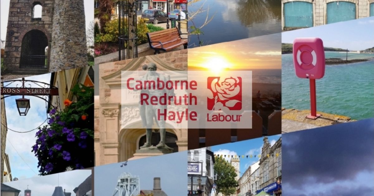 Homepage Camborne, Redruth & Hayle Labour Camborne, Redruth & Hayle